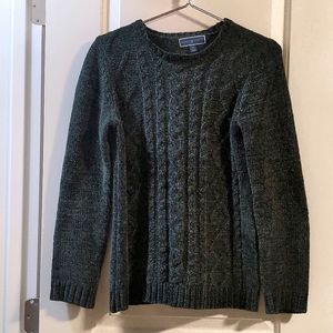 Deep Green Chenille Sweater